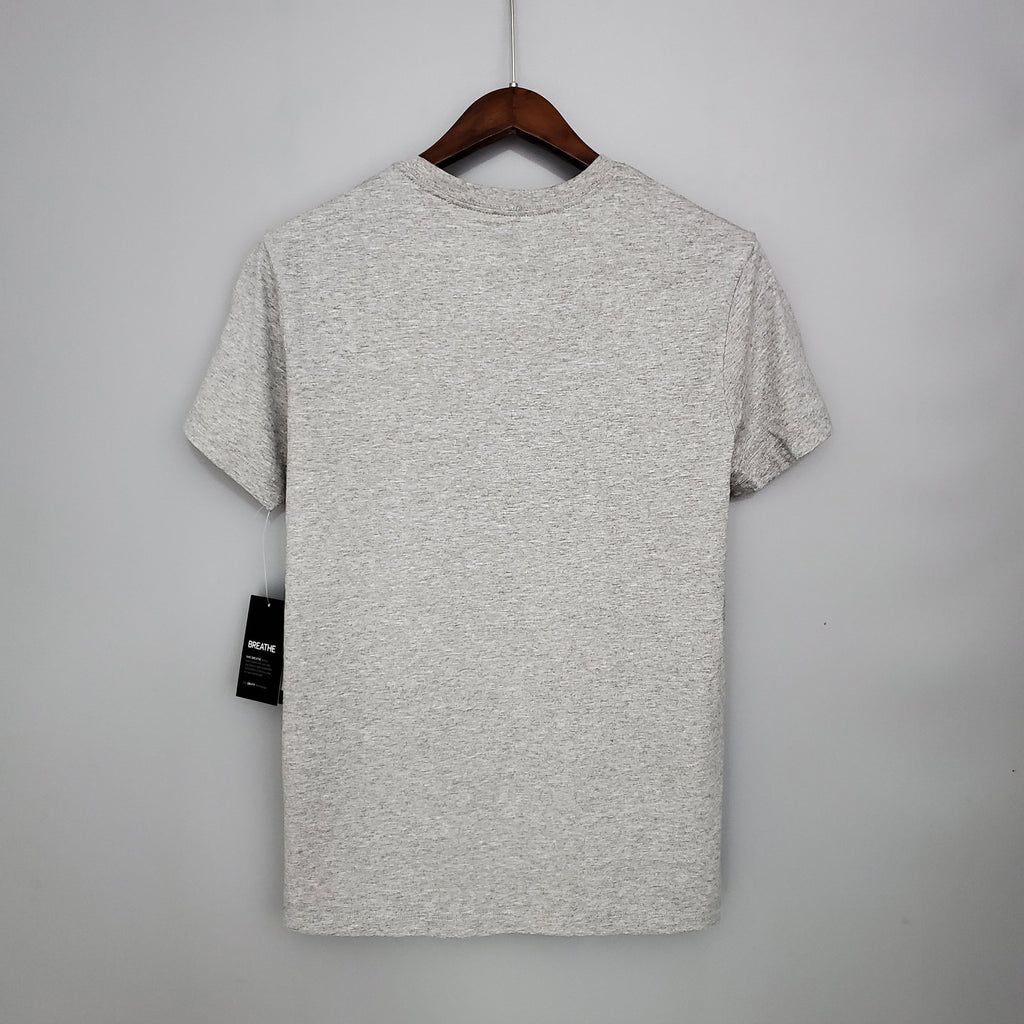Camiseta mangas Cortas Spurs Gris