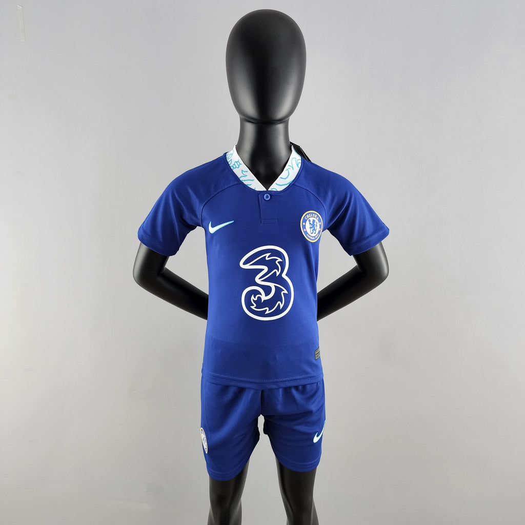 Chelsea 2022/23 Primera equipación (Mini Conjunto)