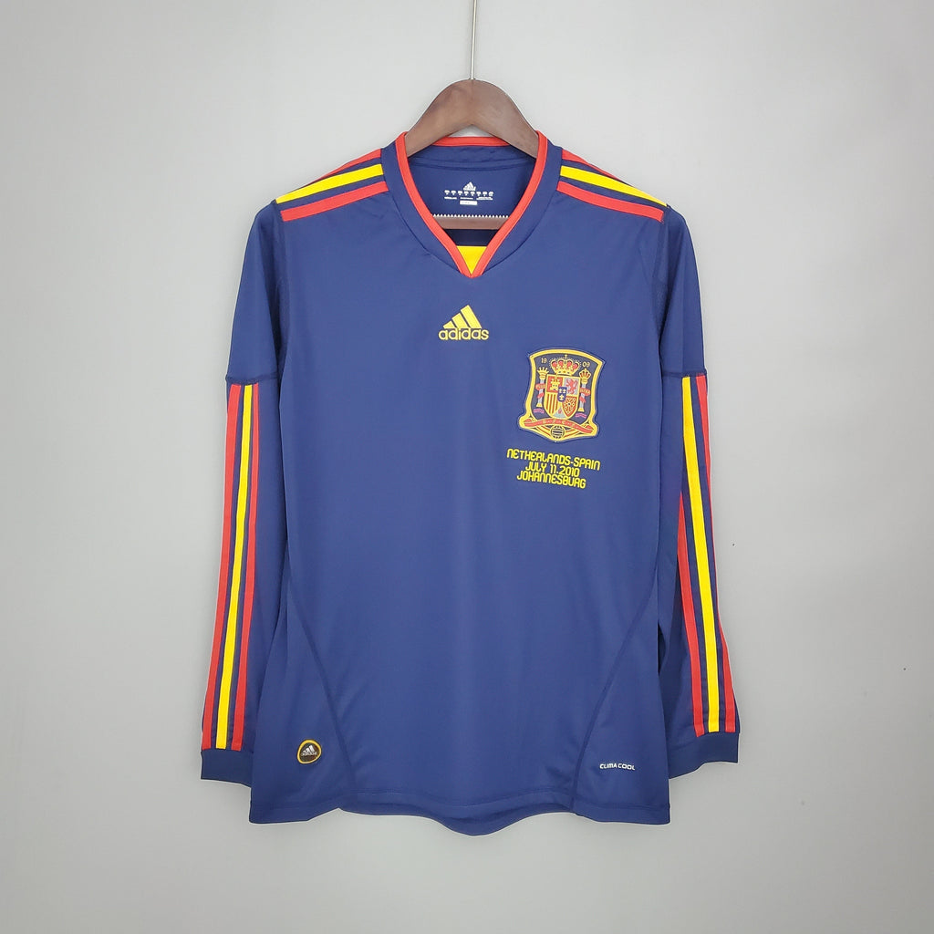 Retro España 2010 Campeón del mundo (Manga larga)