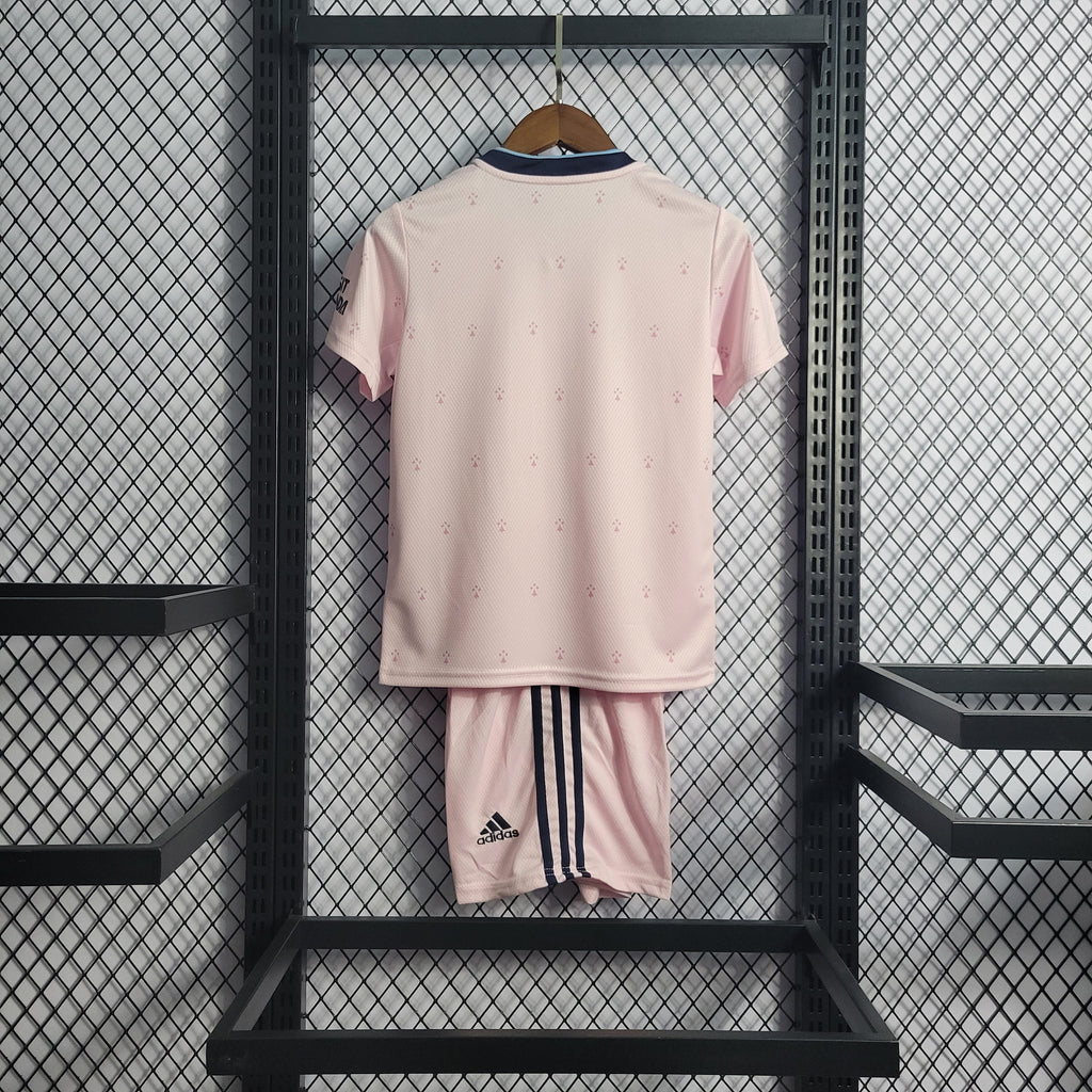 Arsenal 2022/23 Segunda equipacion (Mini Conjunto)