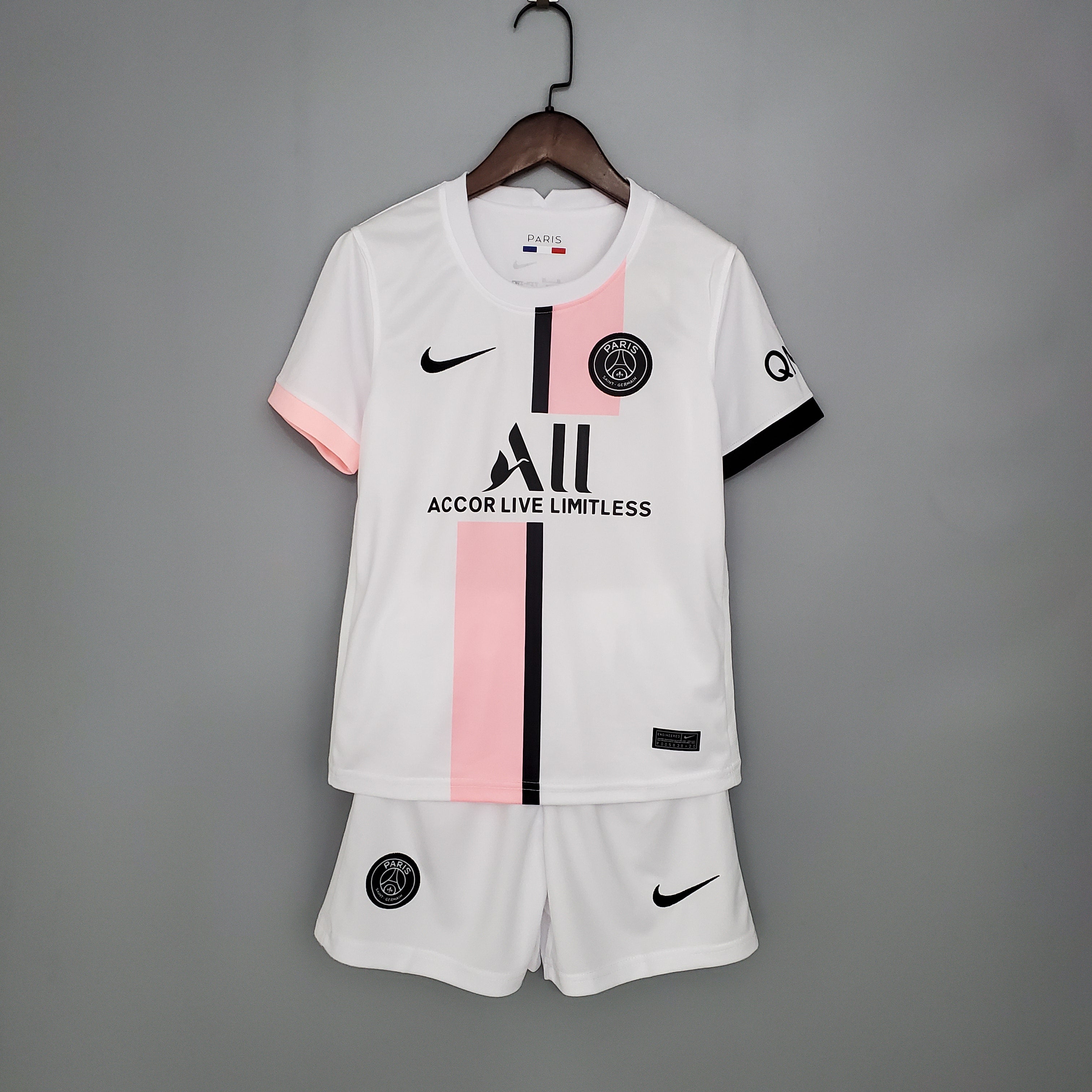 París Saint-Germain 2021/22 Segunda equipación (Mini conjunto)