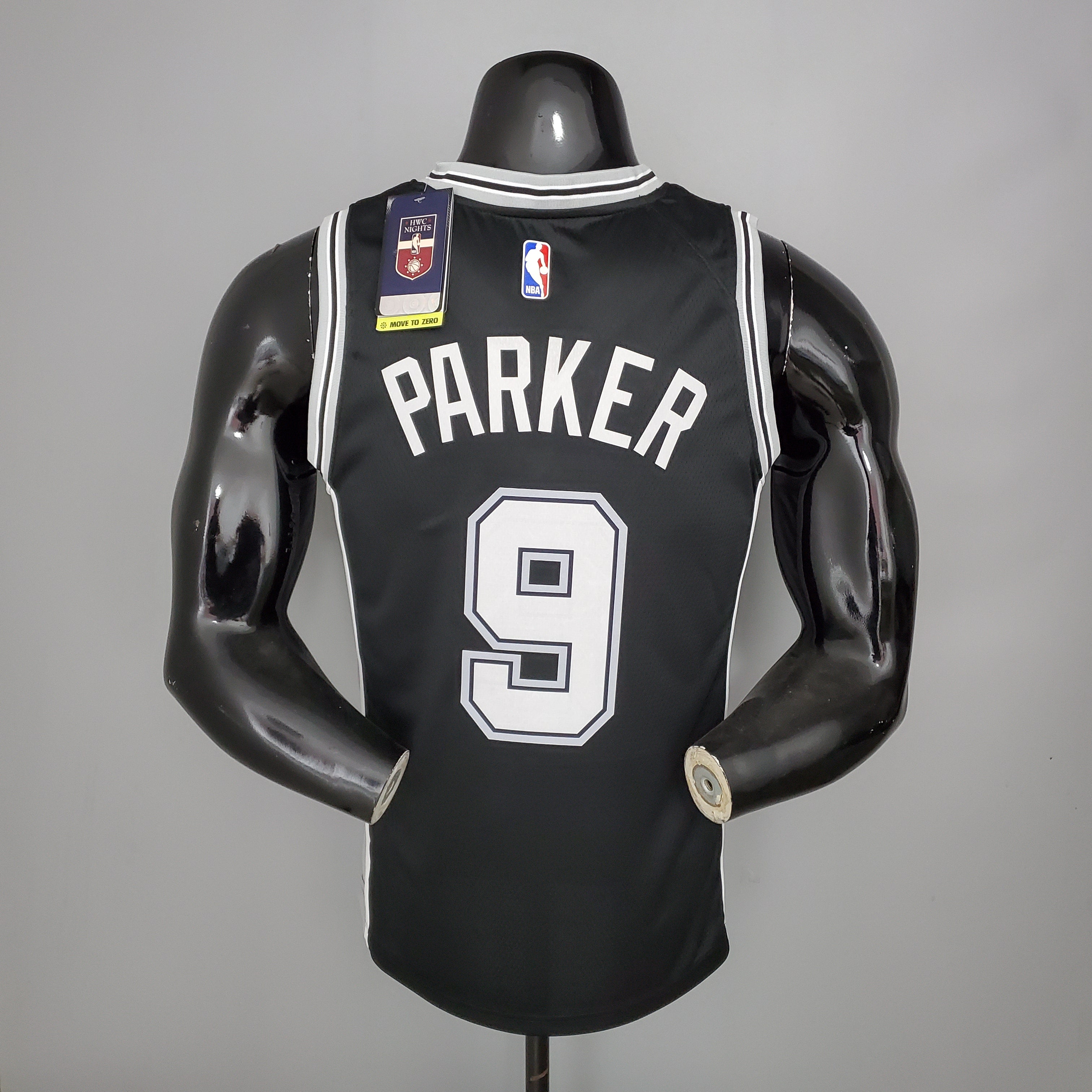 Camiseta Spurs Black