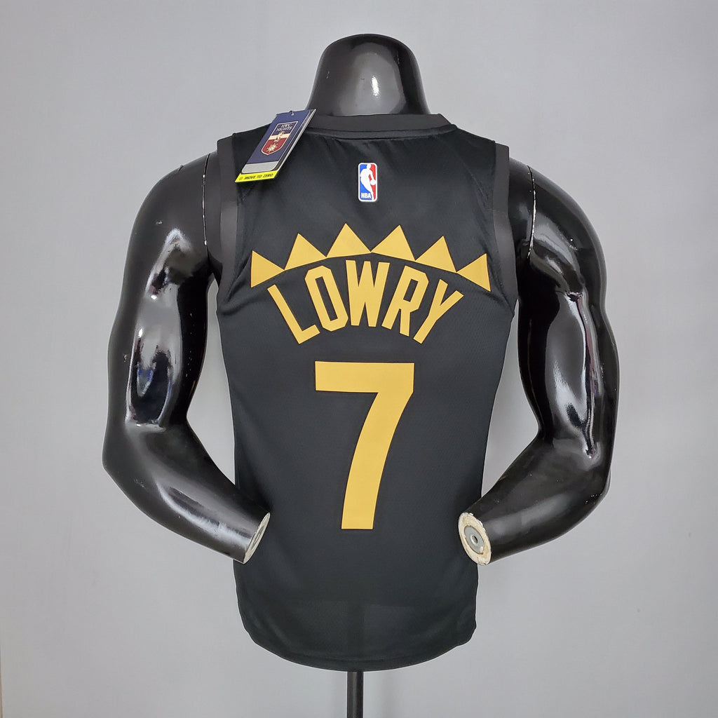 Camiseta Raptors black gold 2021