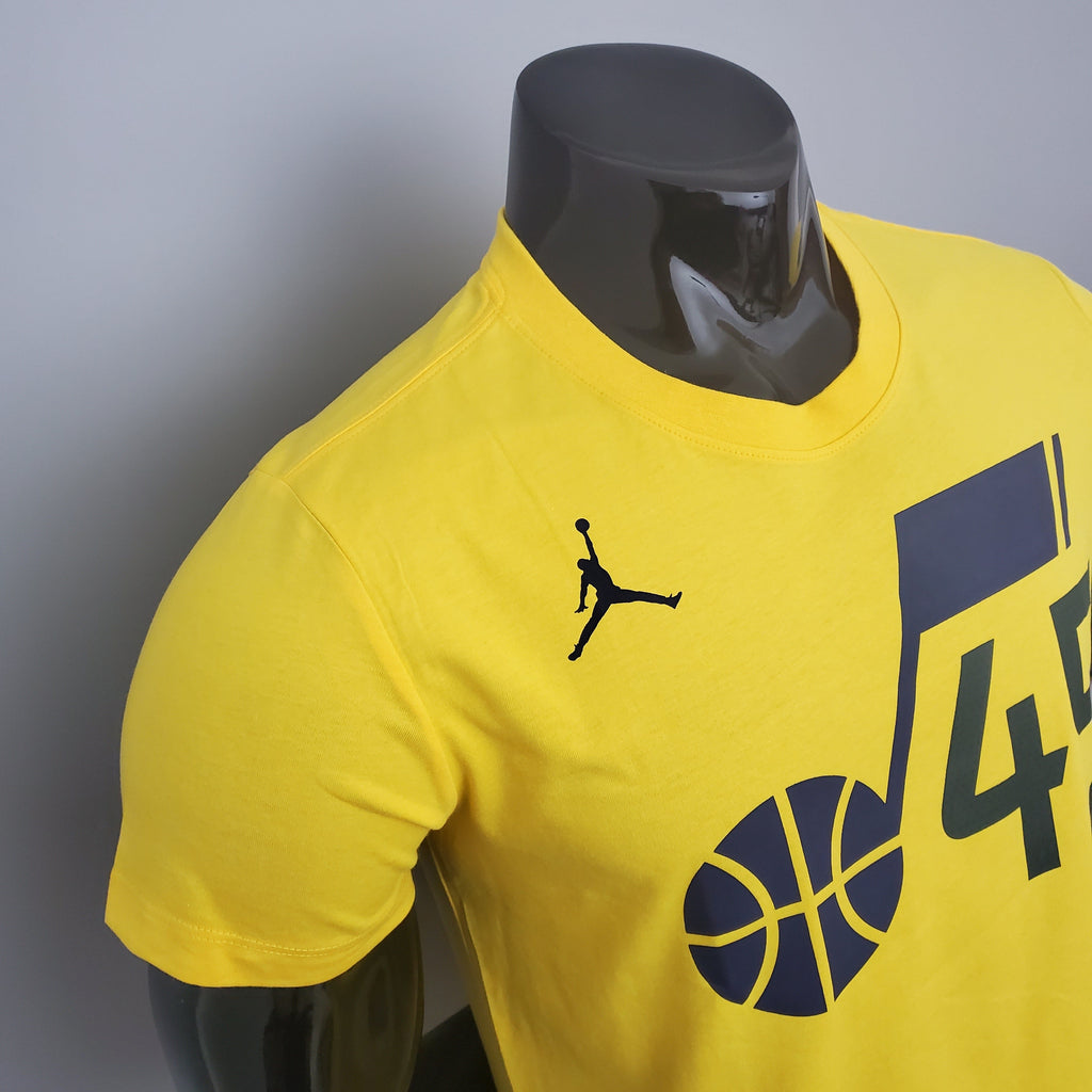 Camiseta Mangas Corta Jazz 45 Amarilla