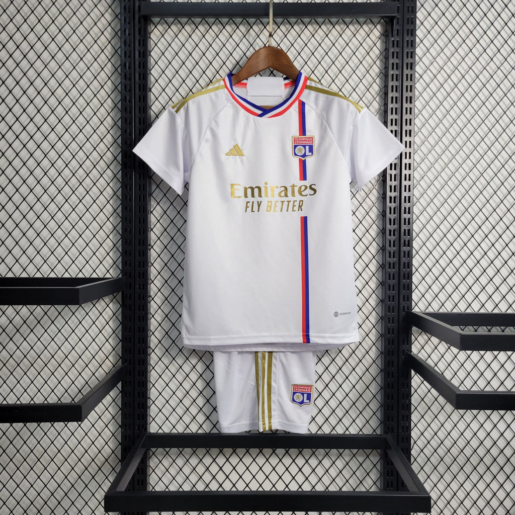 Olympique de Lyon 2023/24 Primera Equipacion (Mini Conjunto)