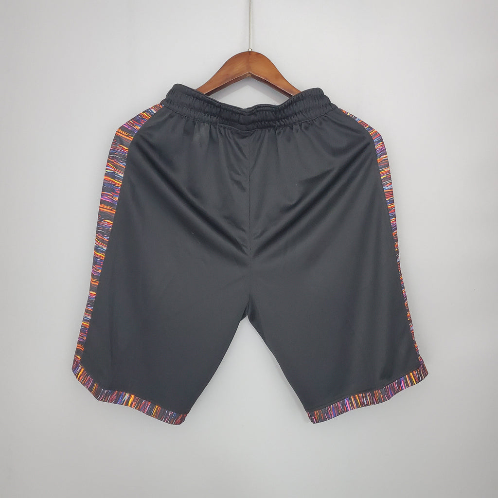 Brooklyn Nets City version black shorts