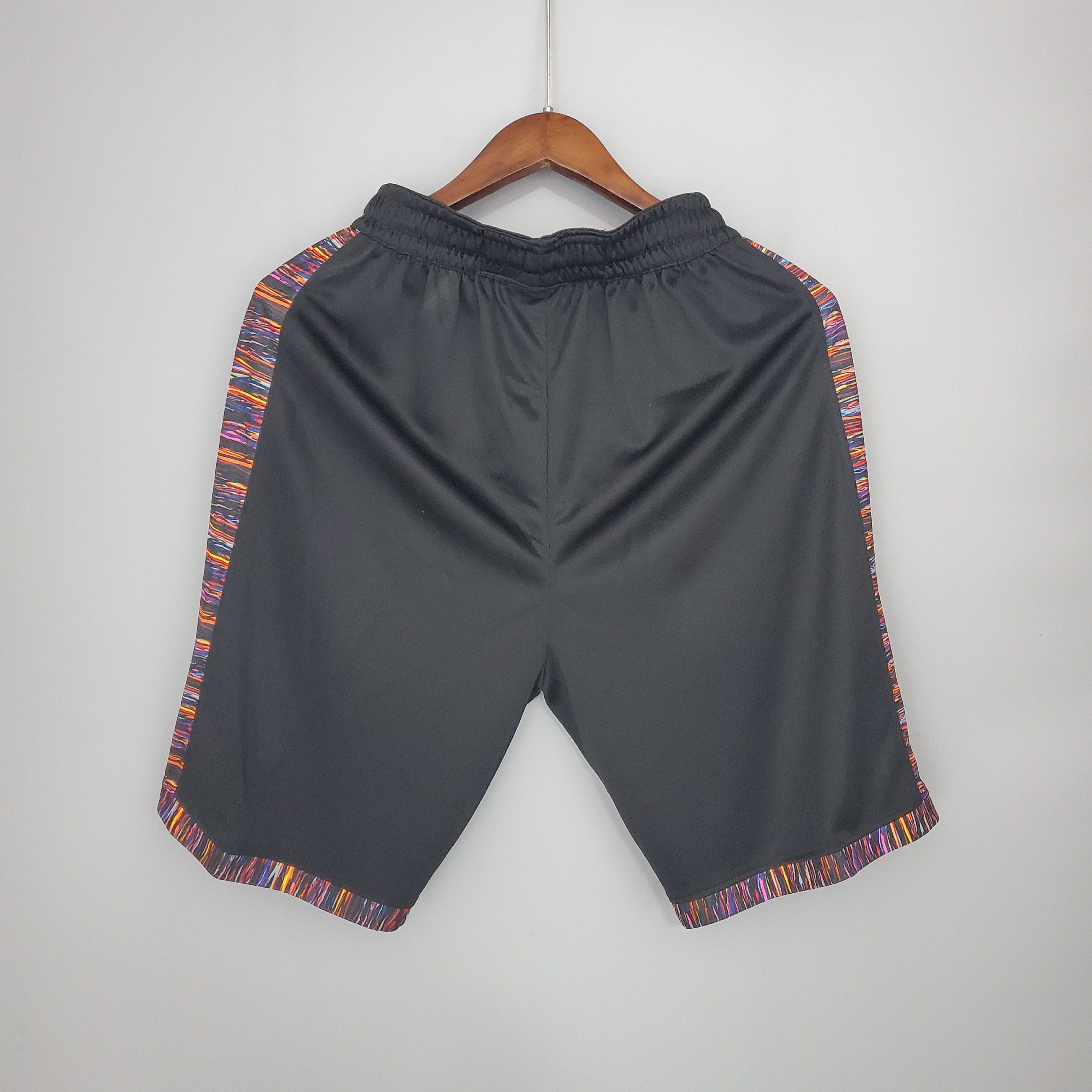 Brooklyn Nets City version black shorts