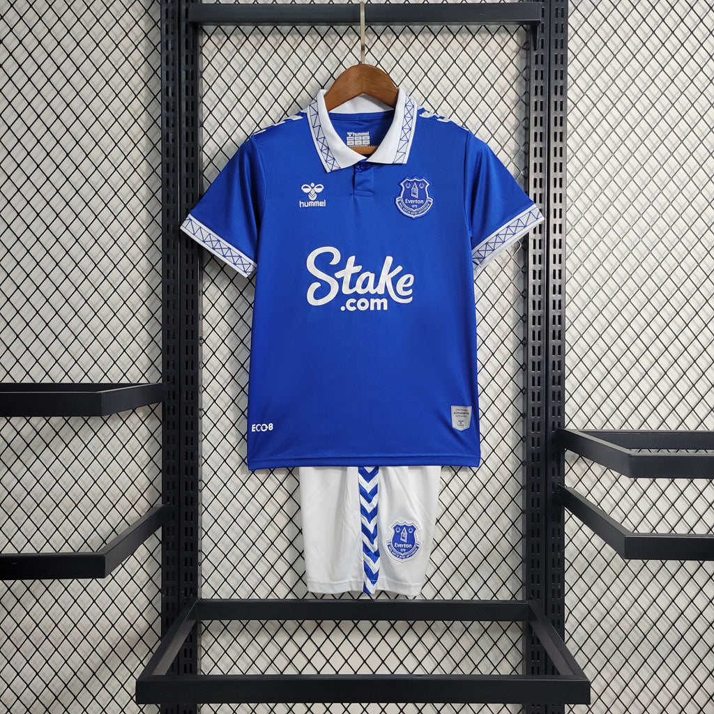 Everton 2023/24 Primera equipacion (mini conjunto)