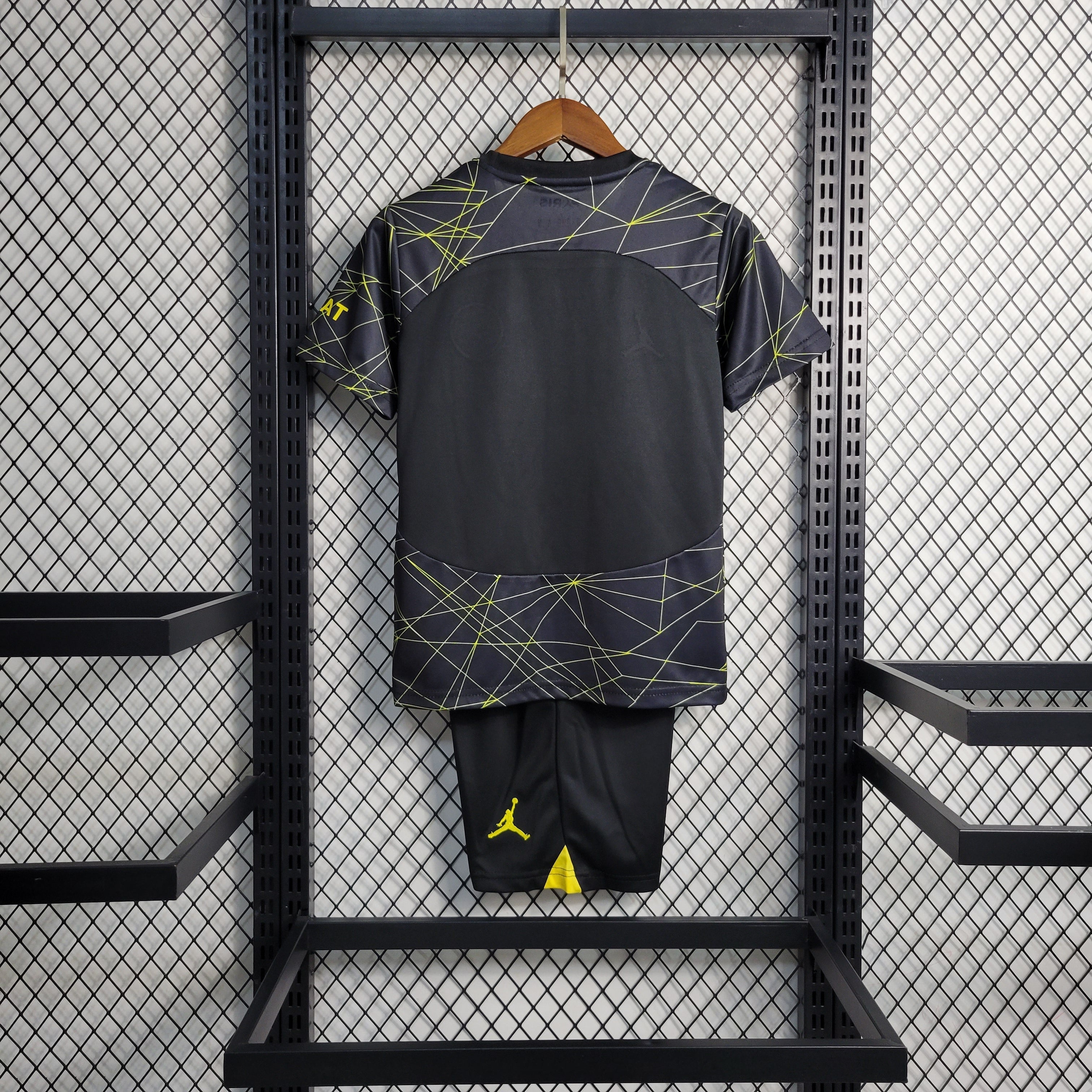 Paris Saint-Germain 2023 cuarta equipacion (Mini Conjunto)