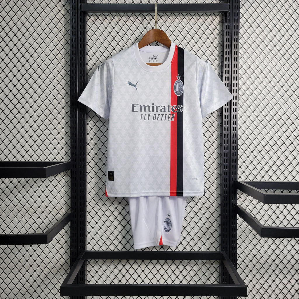 AC Milan 2023/24 Segunda equipacion (mini conjunto)
