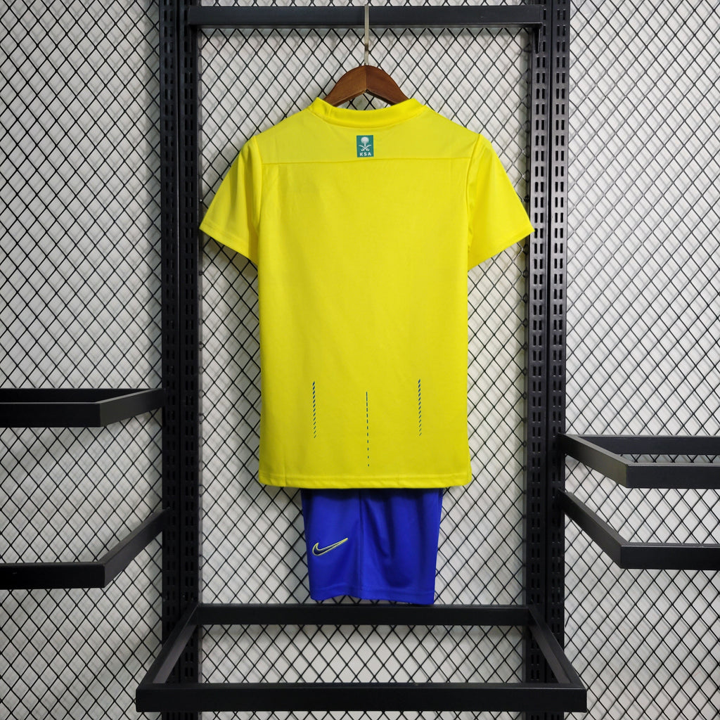 Al Nassr 2023/24 Primera equipacion (mini conjunto)