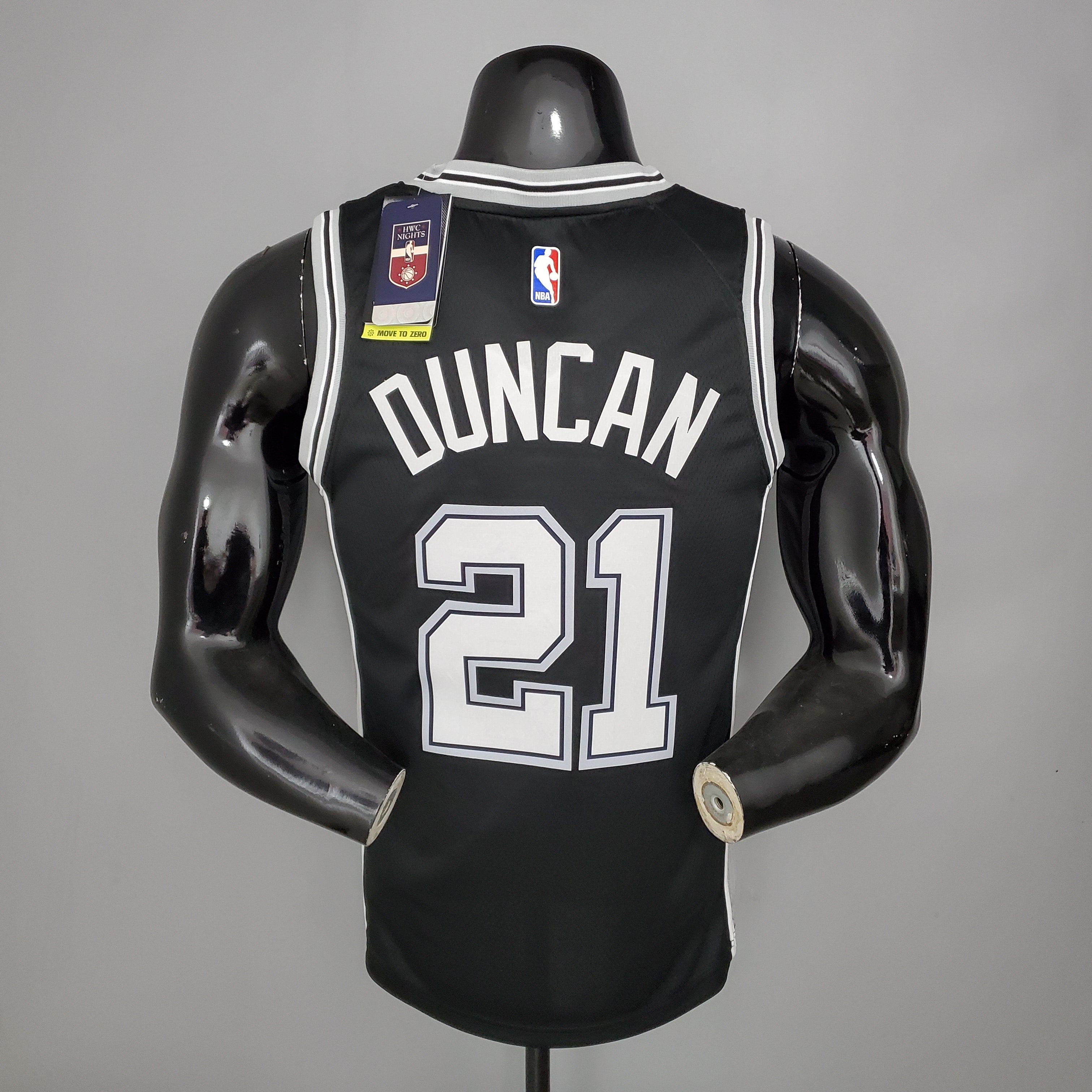 Camiseta Spurs Black