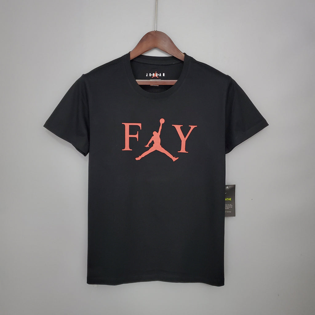 Camiseta Mangas Cortas Jordan Negra
