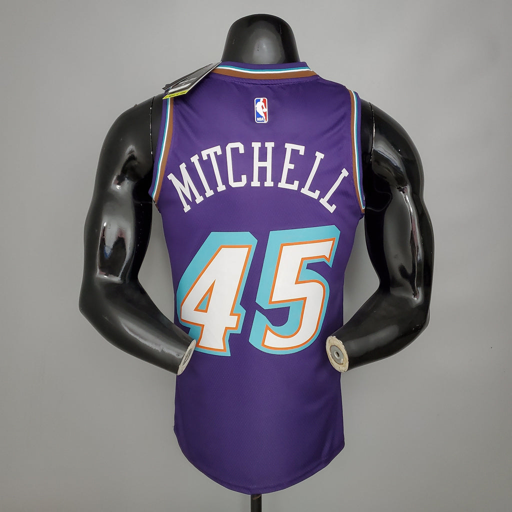 Camiseta Utah Jazz (Retro Jazz Snow Mountain Edition Purple)
