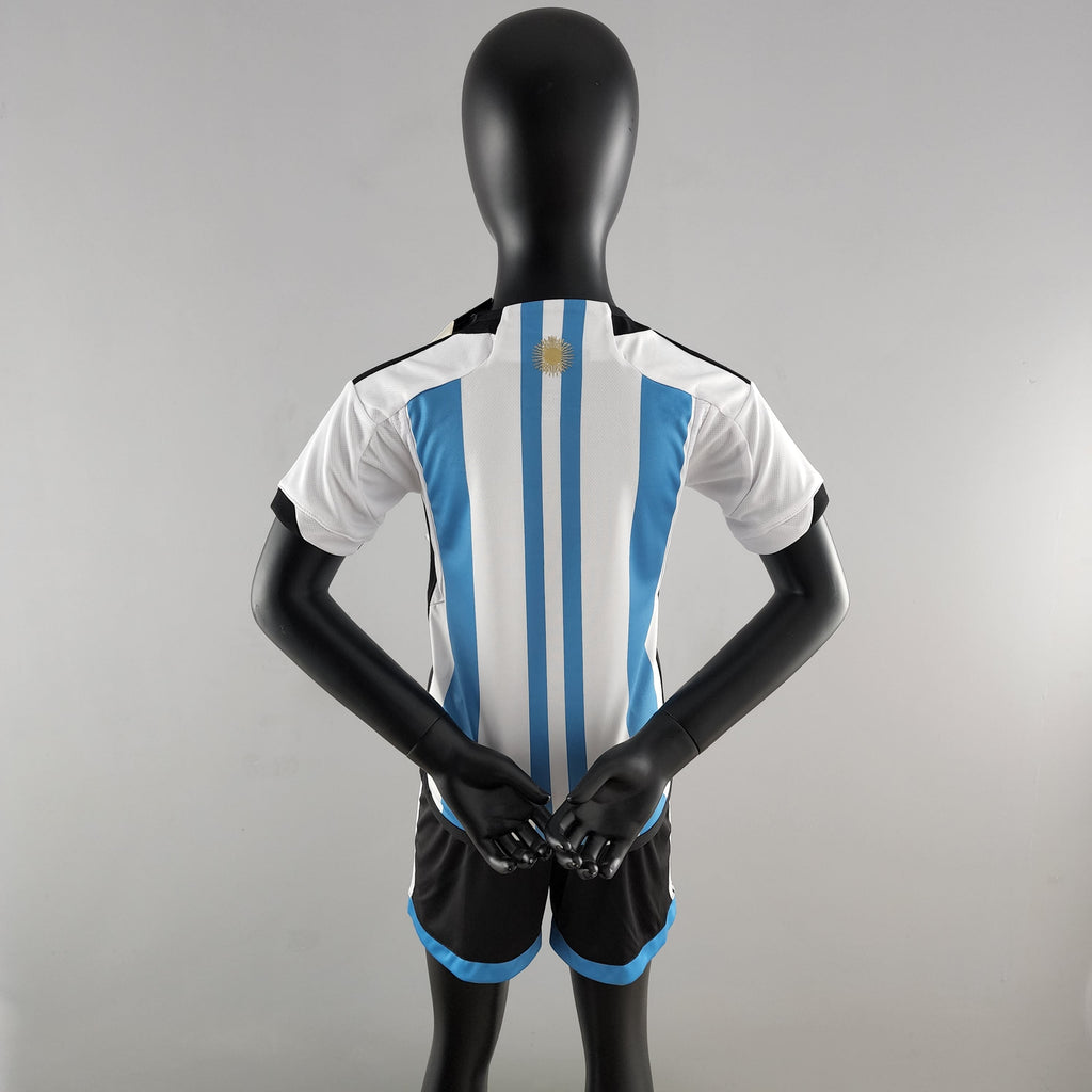 Argentina 2022 Primera equipación (Mini Conjunto)