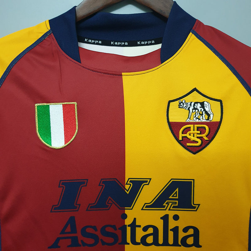 Roma 2001/02 (Primera equipación)