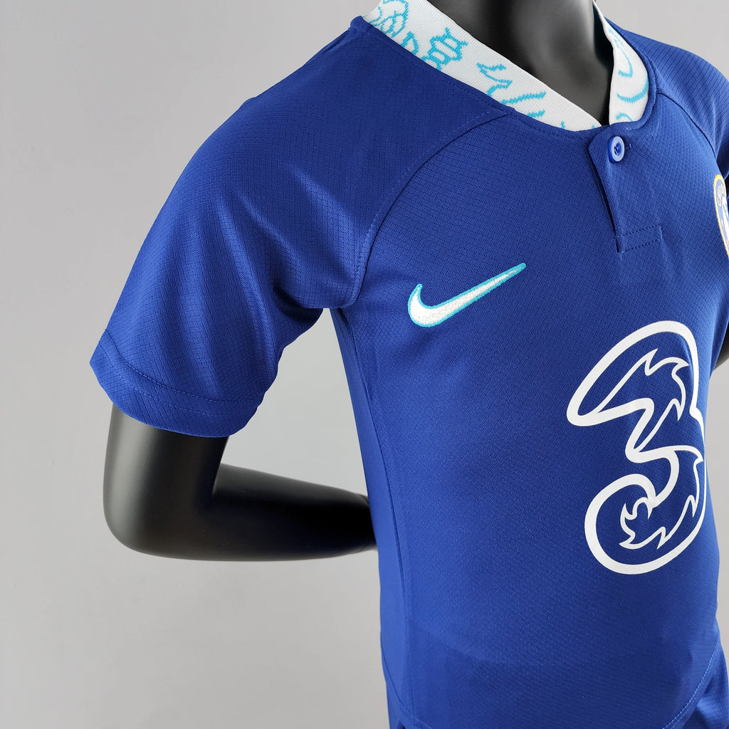 Chelsea 2022/23 Primera equipación (Mini Conjunto)