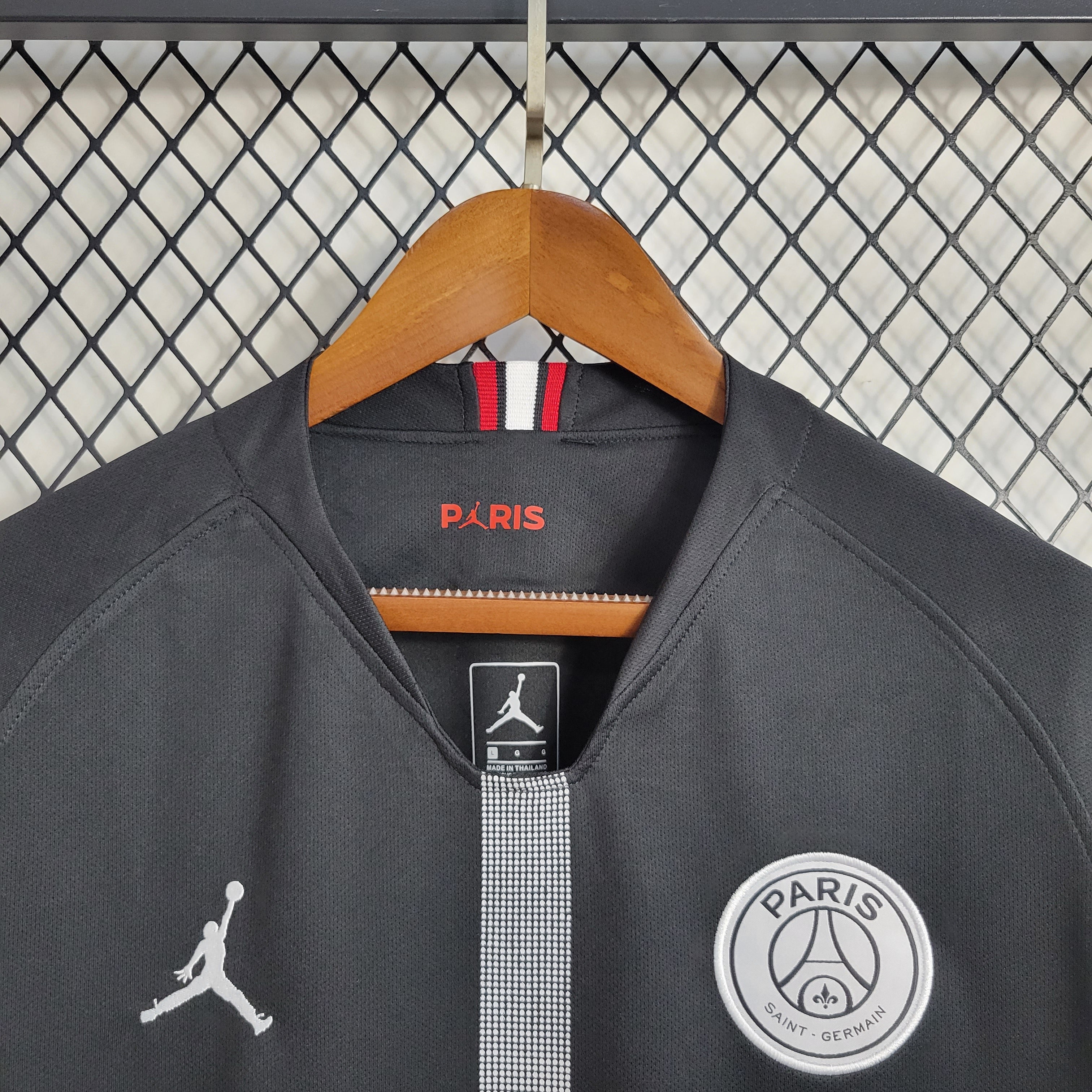 Retro PSG 2018-2019(edicion negra Champions League) mangas largas